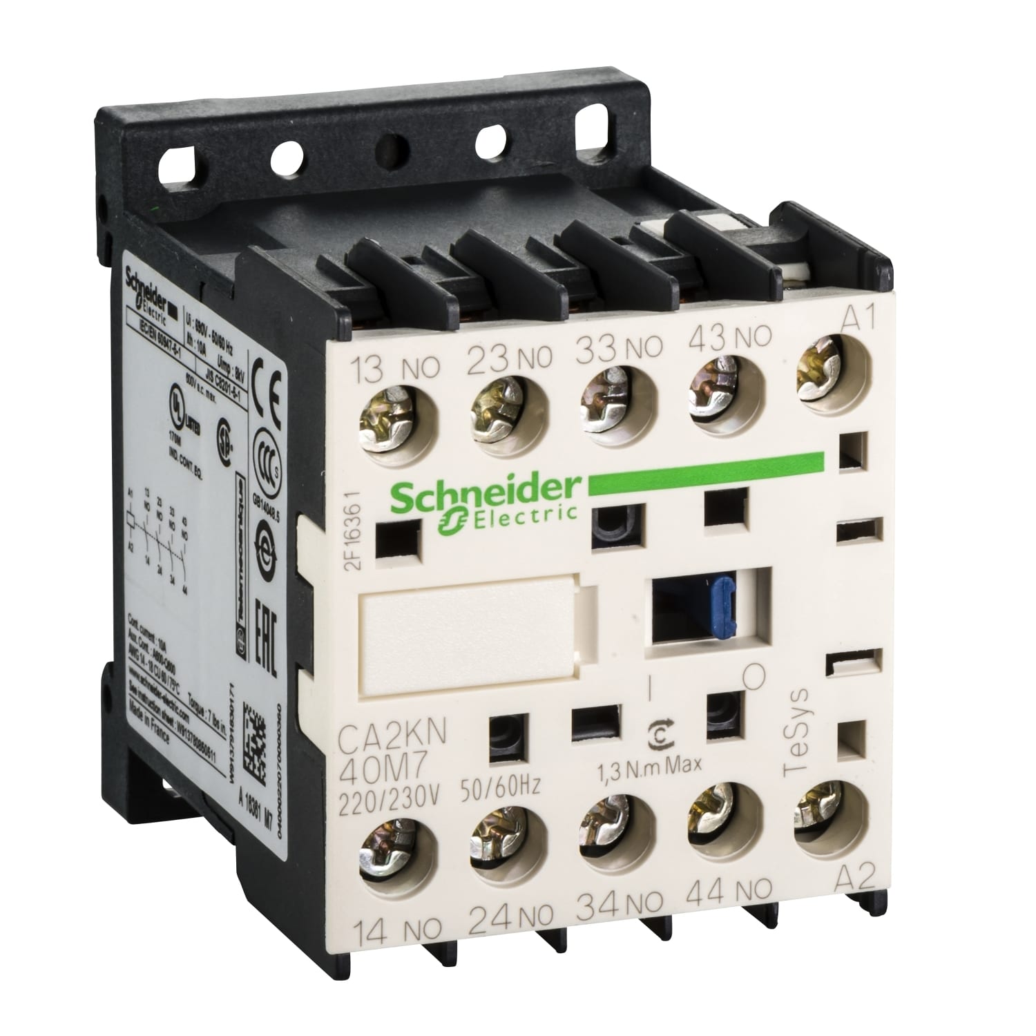 SCHNEIDER ELECTRIC SNRCA2KN40M7 CONT.AUX. VITE 220 230V 50 6