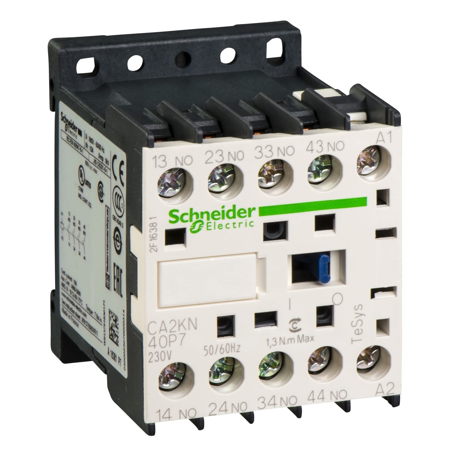 SCHNEIDER ELECTRIC SNRCA2KN40P7 CONT.AUX. VITE 230V 50 60HZ