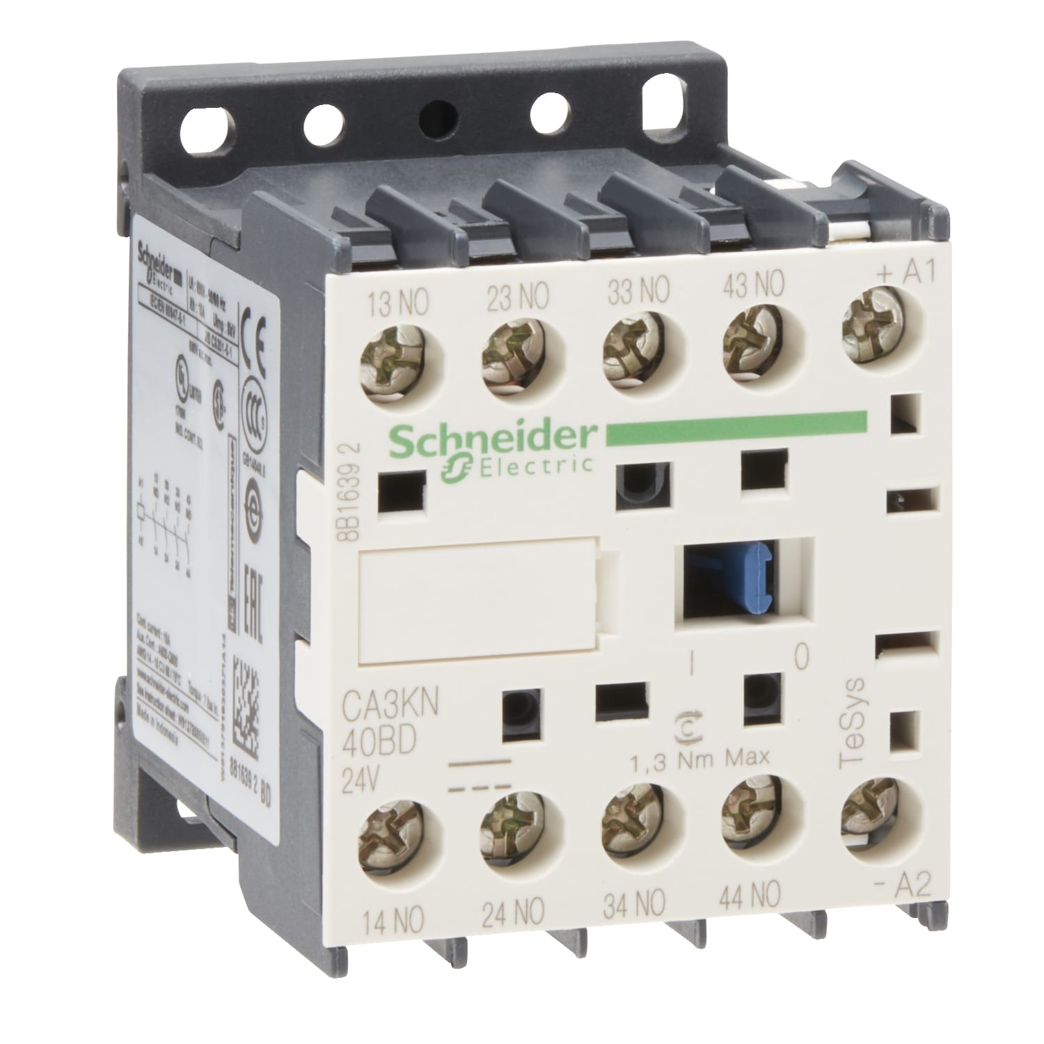 SCHNEIDER ELECTRIC SNRCA3KN40BD CONT.AUX. VITE 24V DC