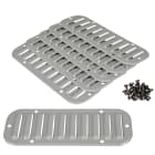 SCHNEIDER ELECTRIC - SNRNSYCAG180X62M Griglia di ventilazione metallica 180x62mm