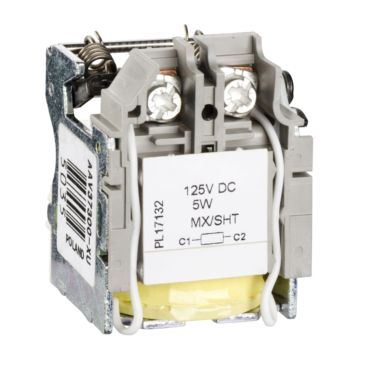 SCHNEIDER ELECTRIC SNRLV429393 BOBINA-MX 125VCC NSX100/630