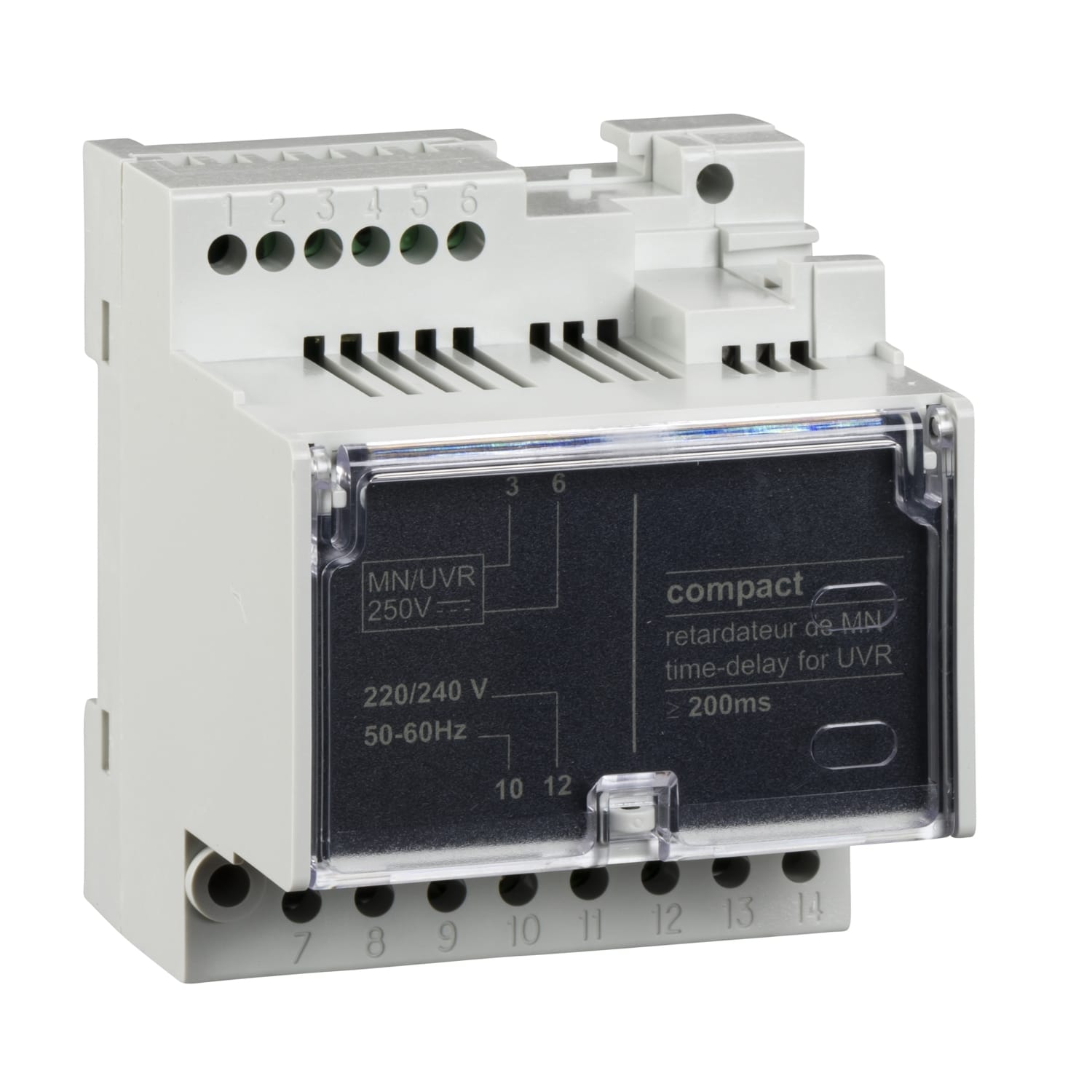 SCHNEIDER ELECTRIC SNRLV429427 TEMPORIZZ.MNR 220/240VCA NSX100/630
