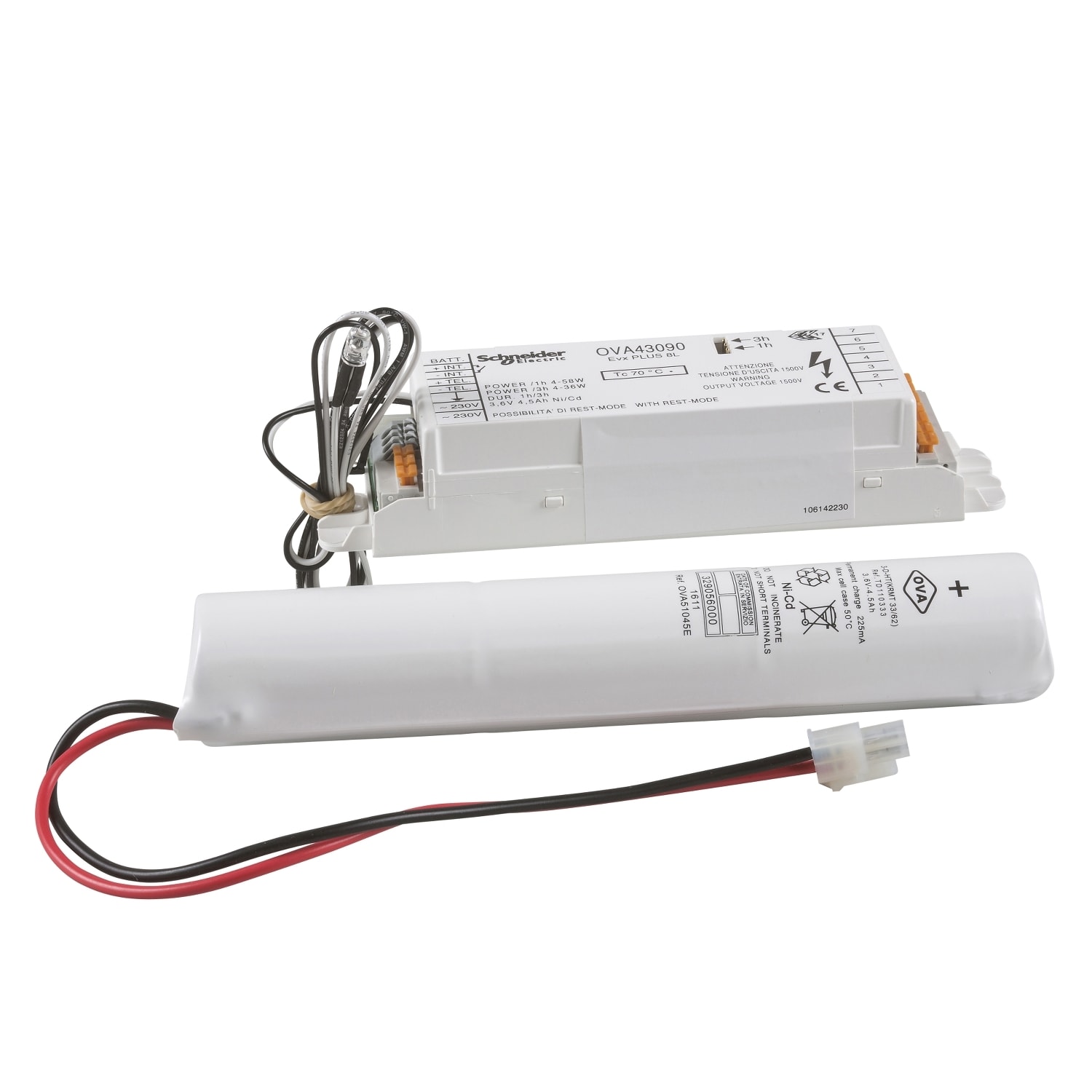 SCHNEIDER ELECTRIC SNROVA43090 EVX-PLUS 8NCL/I-T