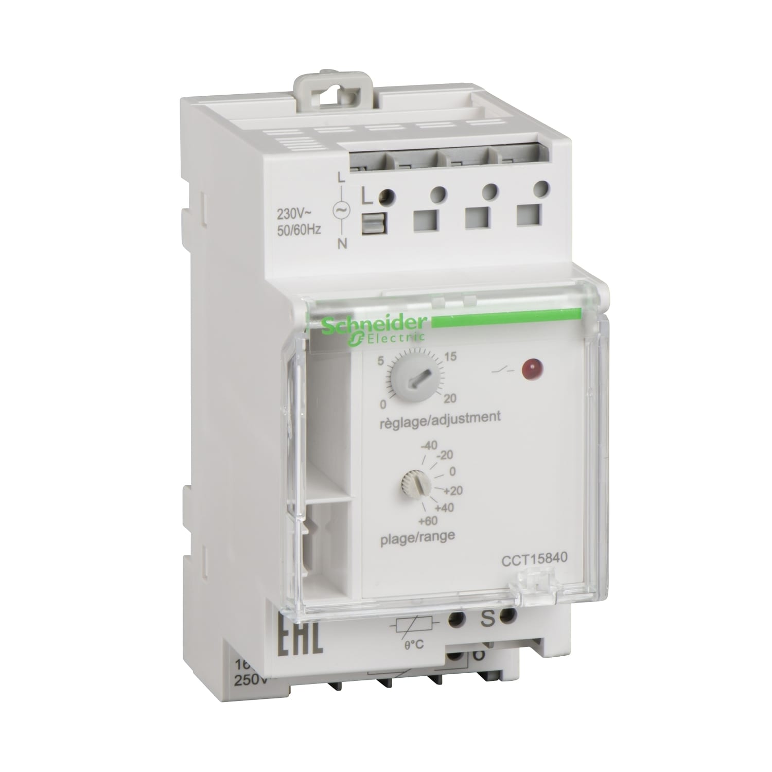 SCHNEIDER ELECTRIC - SNRCCT15840 TERMOSTATO REGOL. TH7 -40+80° C