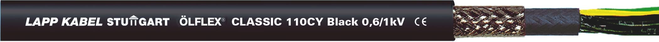 LAPP ITALIA SRL - LPP1121307/100 OLFLEX CLASSIC 110 CY BK 0,6/1KV 3G1,5