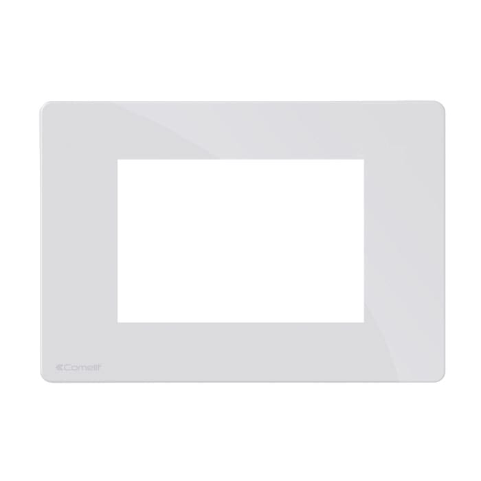 COMELIT GROUP S.P.A. - COEONE/PW/BL3 PLACCA ALL WHITE ONE COMP BTICINO LIVING