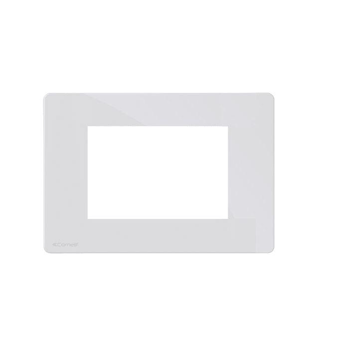COMELIT GROUP S.P.A. - COEONE/PW/VE4 PLACCA ALL WHITE ONE COMP VIMAR EIKON E