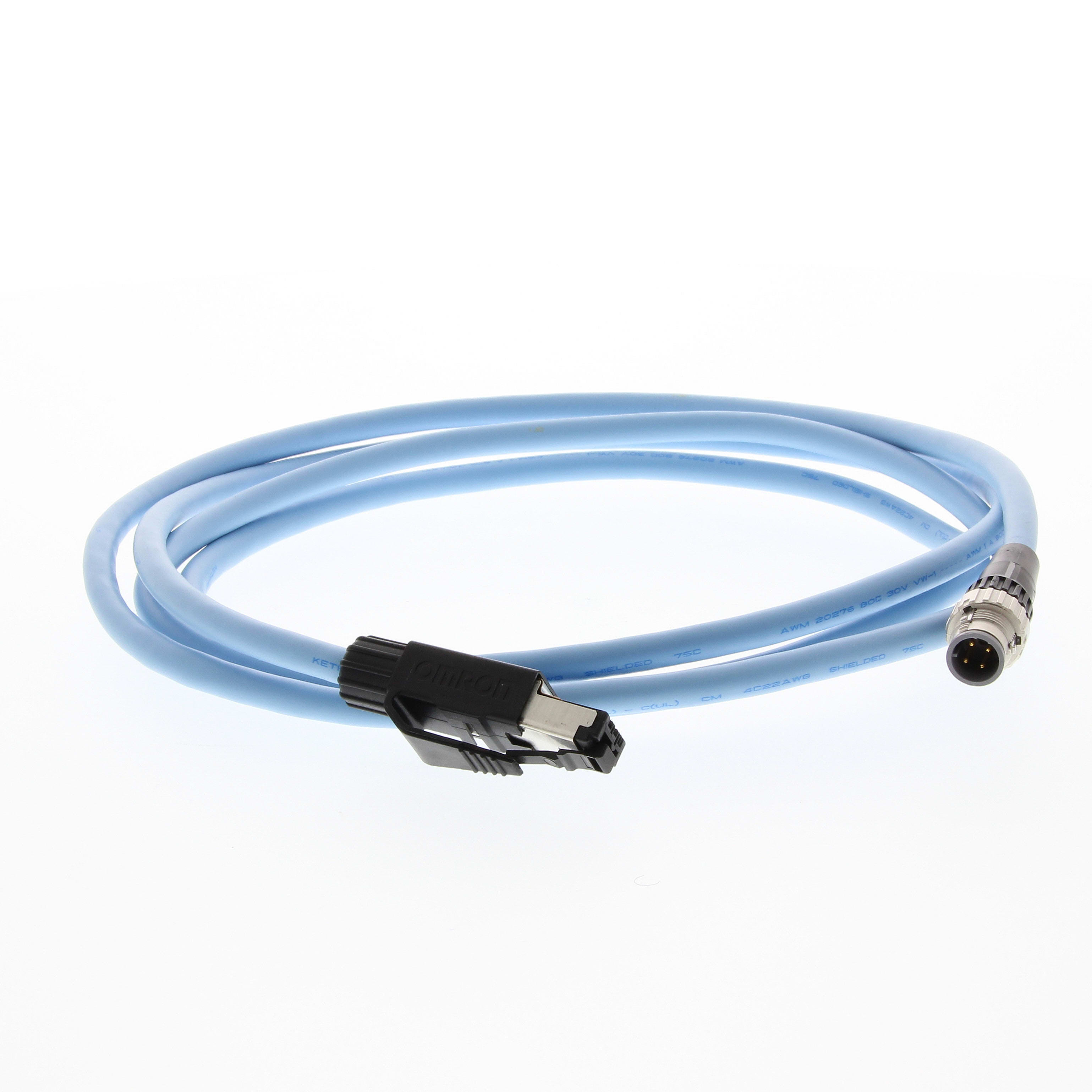 OMRON - OMROS32CECBL05M SICUREZZA- CAVO ETHERNET 5M PER PROGRAMM