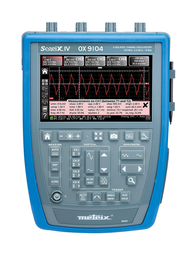 A.M.R.A. SPA - AMROX9104 OX9104 4X100 MHZ SCOPIX IVSD,ETHERNET +