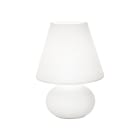 ROSSINI - RSSP.10850-30 LAMPADA DA TAVOLO IN VETRO BIANCO SATINA