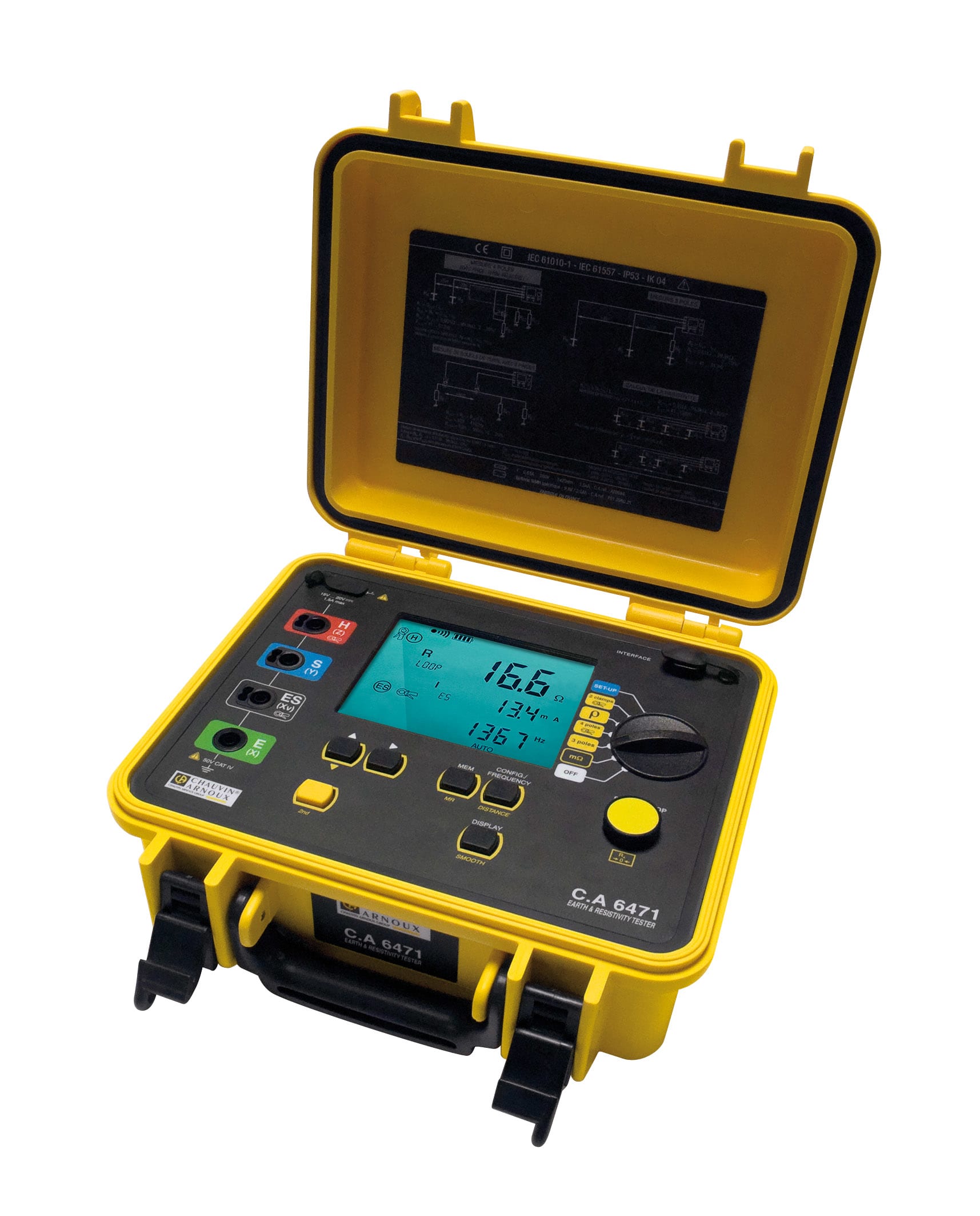A.M.R.A. SPA AMRP01126505 CHAUVIN ARNOUX CA 6471 TESTER DI TERRA