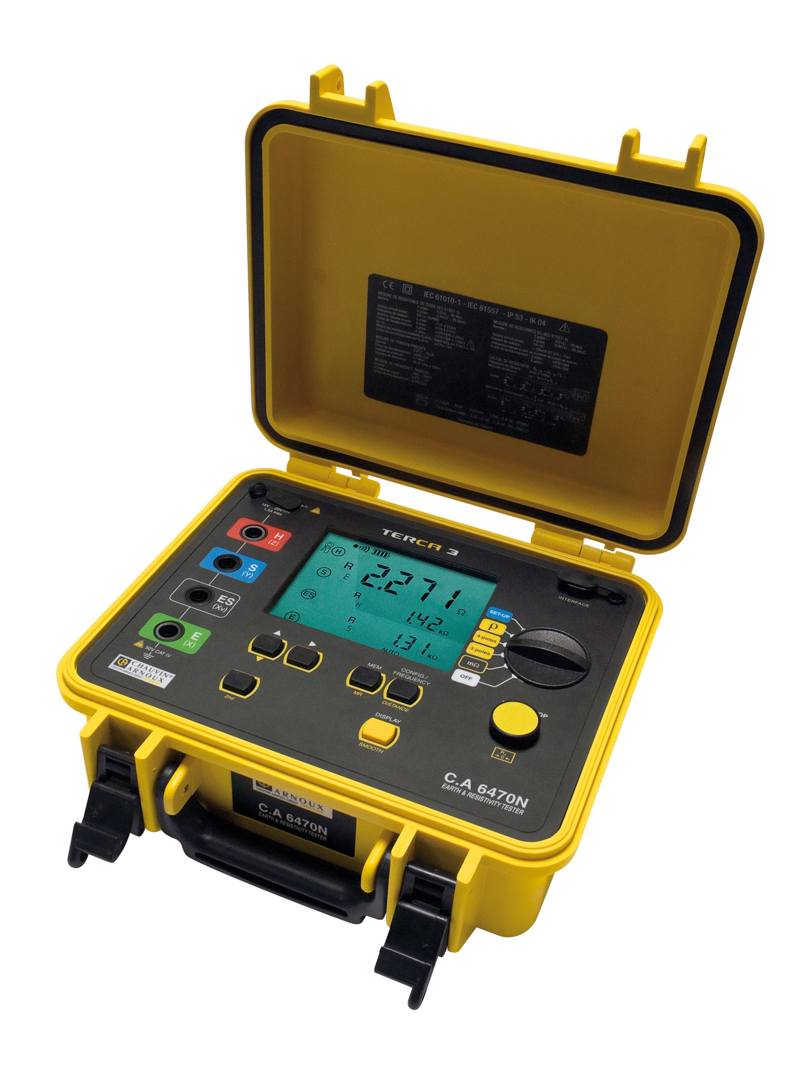A.M.R.A. SPA AMRP01126506 CHAUVIN ARNOUX CA 6470N TESTER DI TERRA