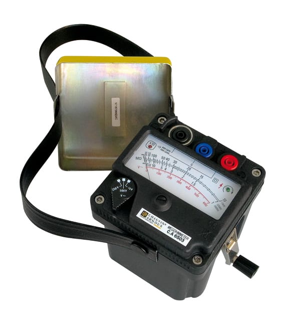 A.M.R.A. SPA - AMRP01132504 C.A 6503 MEGAOHMETRO ANALOGICO1000 VDC
