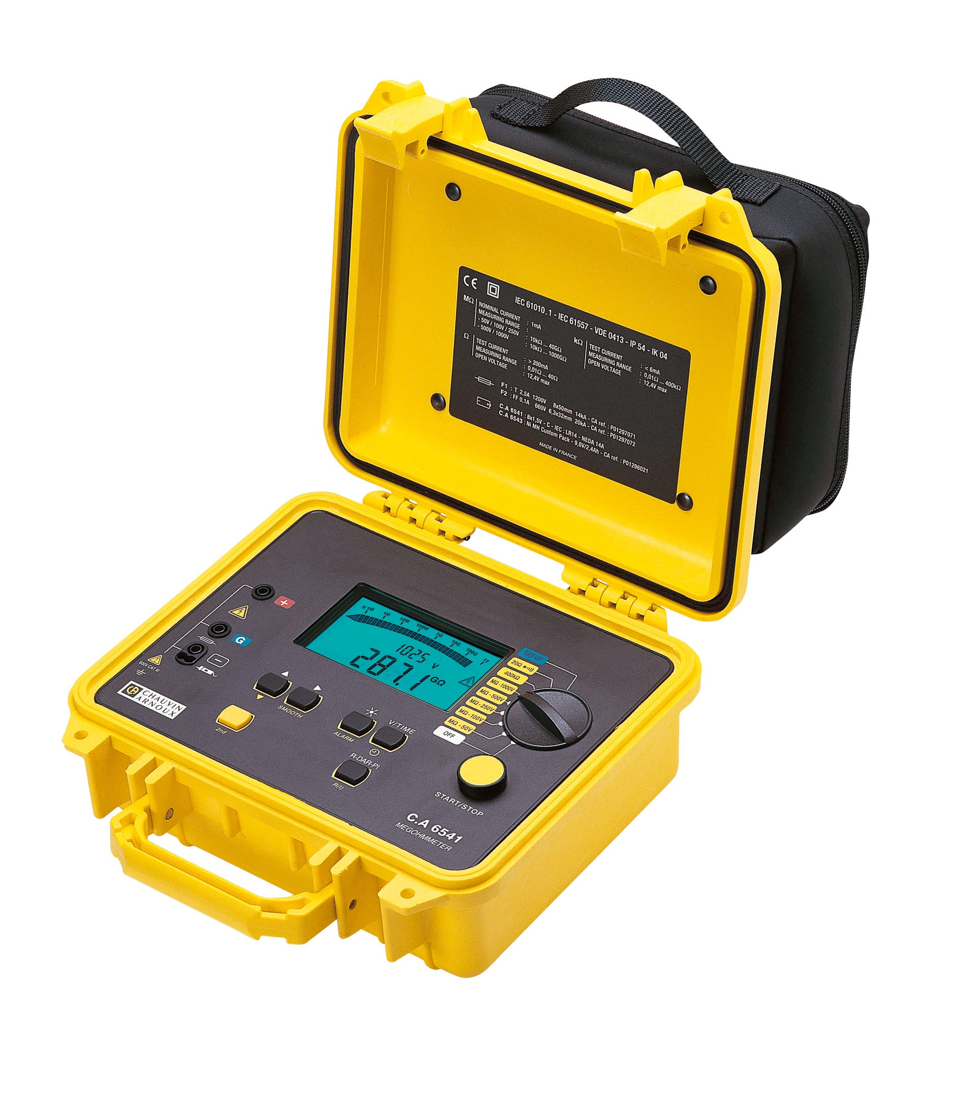 A.M.R.A. SPA - AMRP01138901 C.A 6541 MEGAOHMETRO DIGITALE50-1000 VDC
