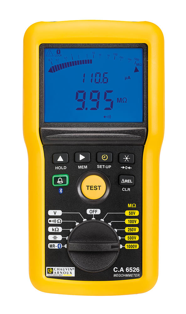 A.M.R.A. SPA AMRP01140826 CHAUVIN ARNOUX CA 6526 TESTER ISOLAMENTO