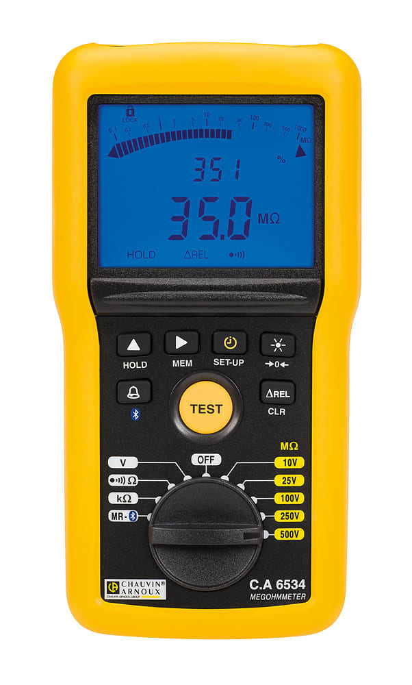 A.M.R.A. SPA AMRP01140834 CHAUVIN ARNOUX CA 6534 TESTER ISOLAMENTO