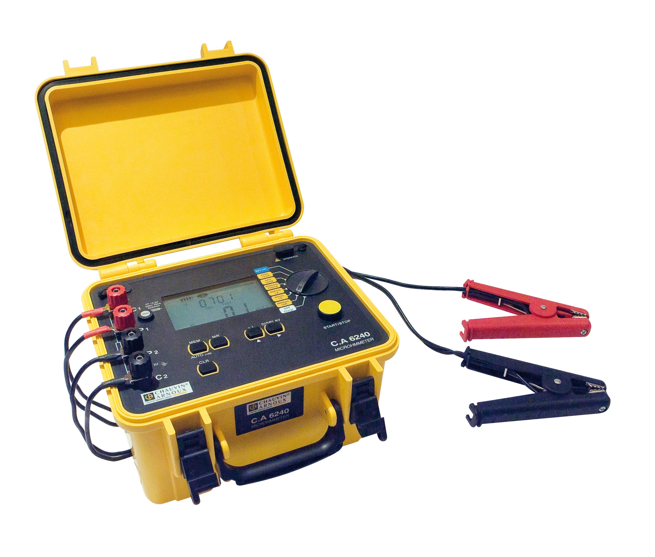 A.M.R.A. SPA - AMRP01143200 C.A 6240 MICROHMMETRO 10 AMEM, RS232 + S