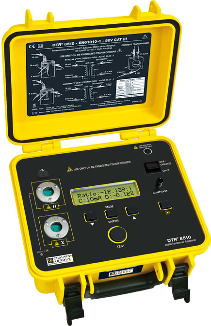 A.M.R.A. SPA - AMRP01157702 DTR 8510 MISURAT. RATIO TA-TV