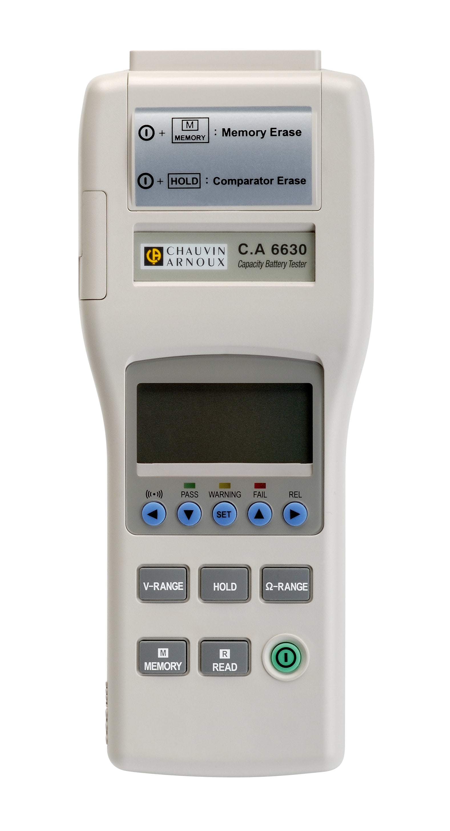 A.M.R.A. SPA AMRP01191303 CHAUVIN ARNOUX CA 6630 TESTER BATTERIE