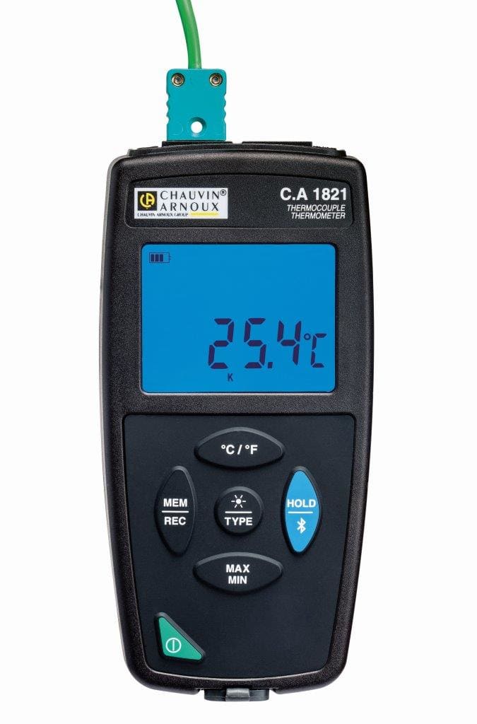 A.M.R.A. SPA AMRP01654821 CHAUVIN ARNOUX CA 1821 TERMOMETRO TC1