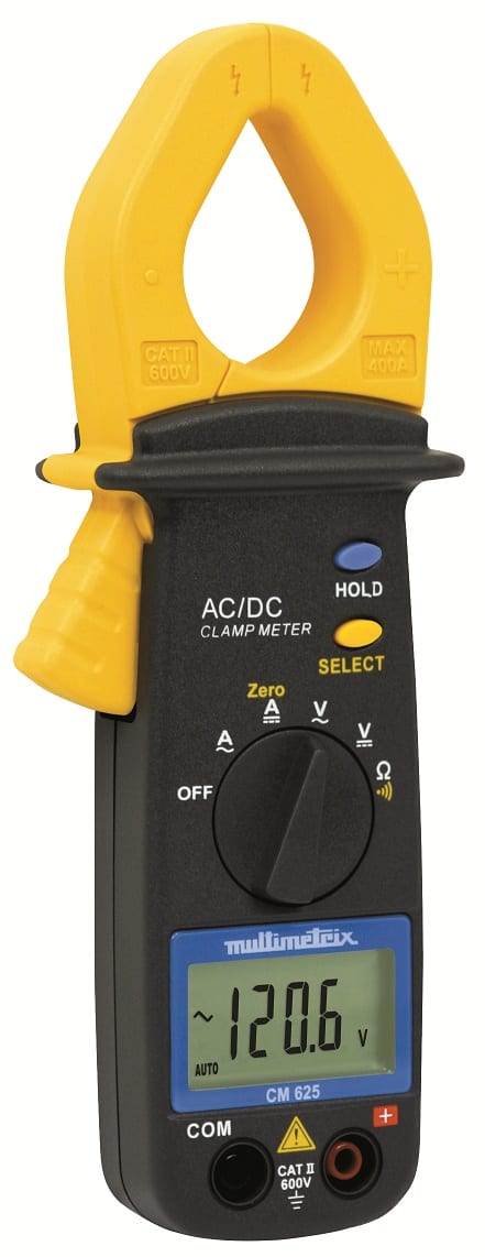 A.M.R.A. SPA - AMRP06232003 CM625 MULTIMETRO A PINZA400A AC/DC, RMS,