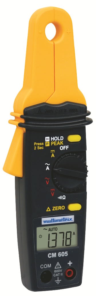 A.M.R.A. SPA - AMRP06232007 CM605 MULTIMETRO A PINZA100A AC, AVG, BA