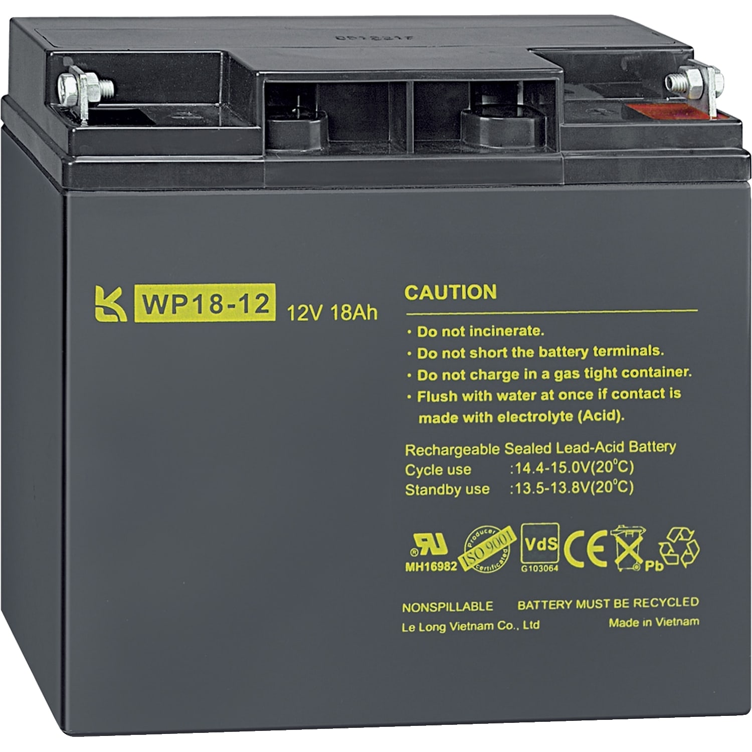 SCHNEIDER ELECTRIC SNRMTN668991 BATTERIA CON GEL DI PIOMBO 18AH