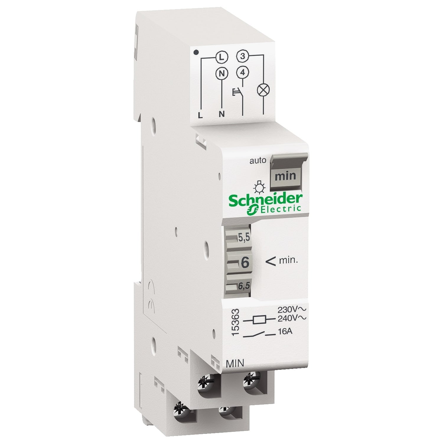 SCHNEIDER ELECTRIC SNR15363 TEMPORIZZATORE REGOLABILE MIN