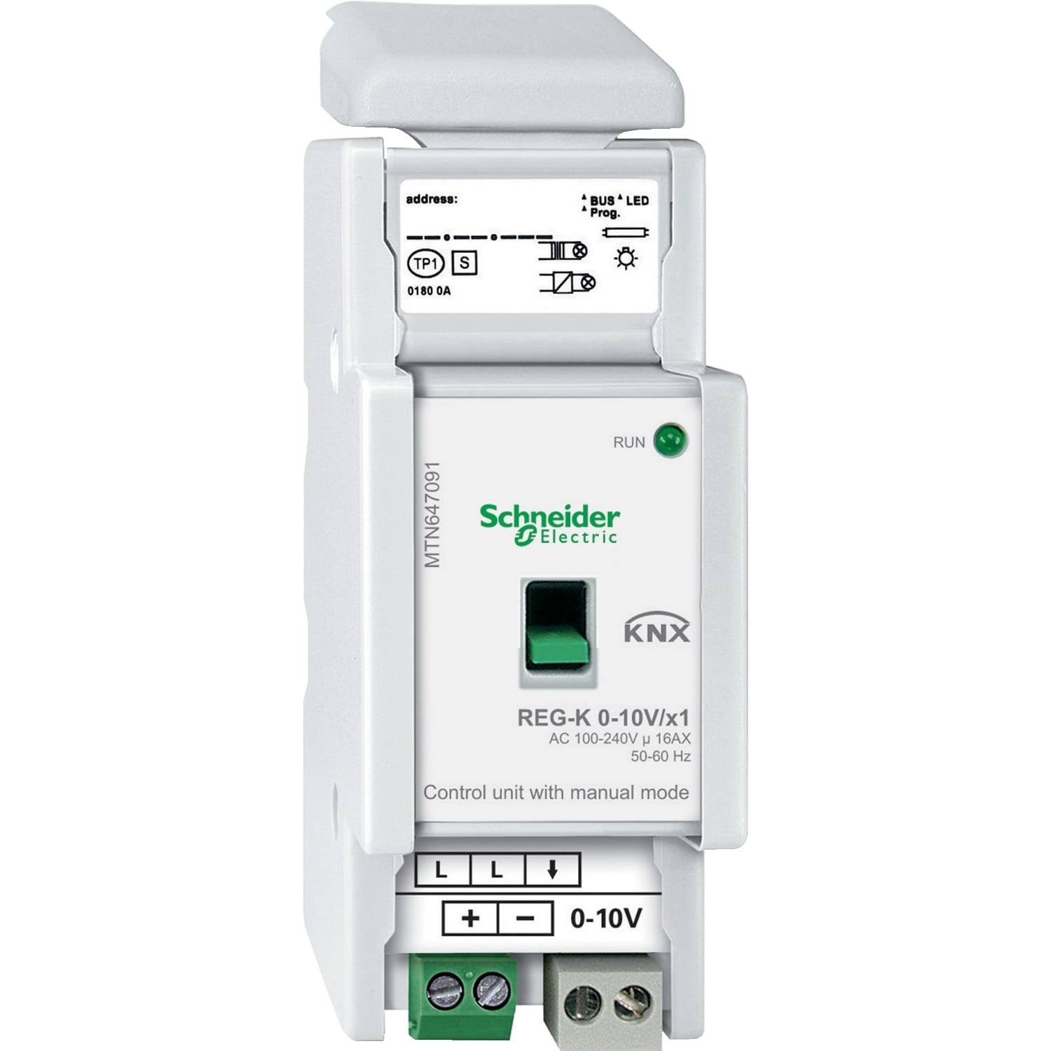 SCHNEIDER ELECTRIC SNRMTN647091 ATT.0-10 V KNX REG-K/1 CAN.COM.MAN.