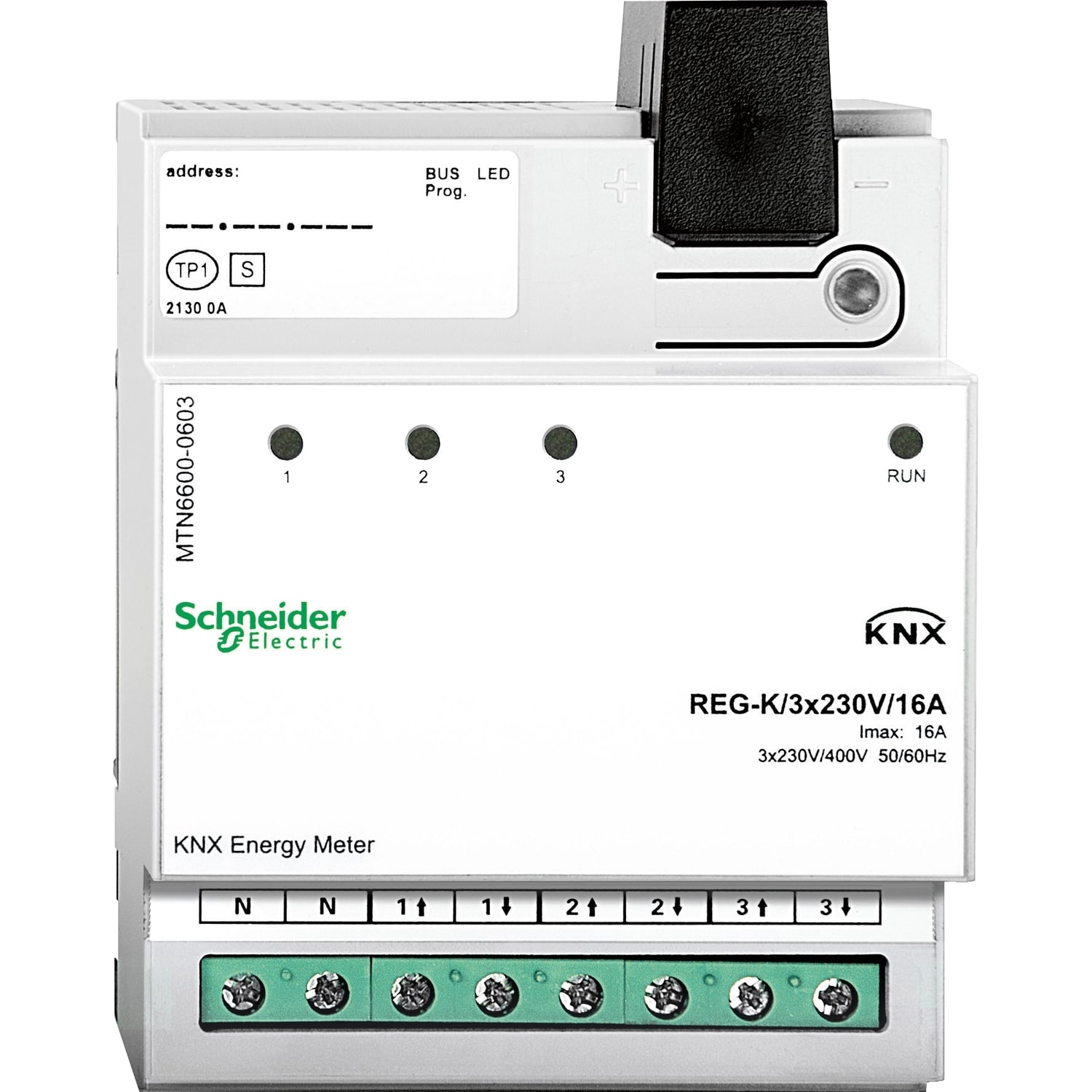 SCHNEIDER ELECTRIC SNRMTN6600-0603 CONTATORE ENER.KNX, REG-K/3X230V/16A