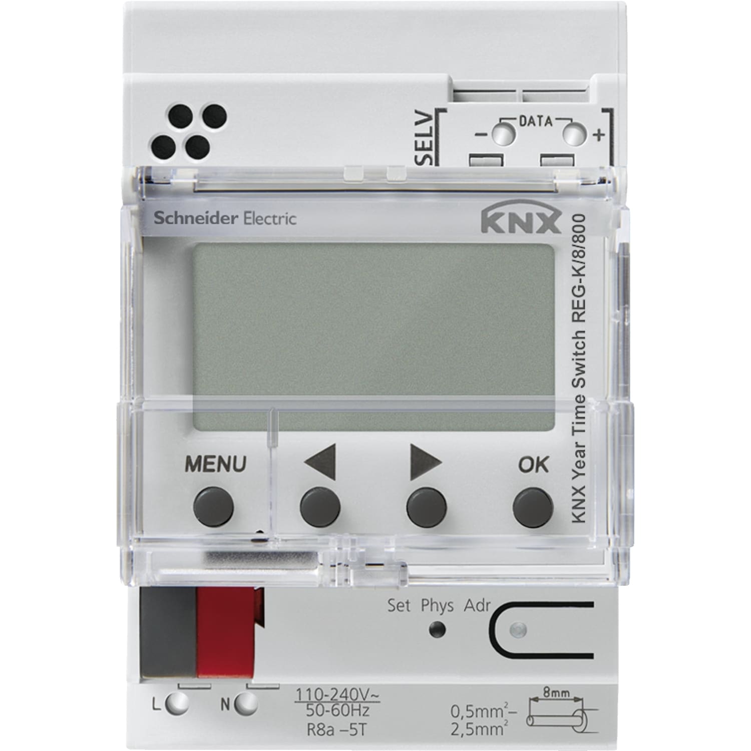SCHNEIDER ELECTRIC SNRMTN6606-0008 PROG. ORARIO ANNUALE KNX REG-K/8/800