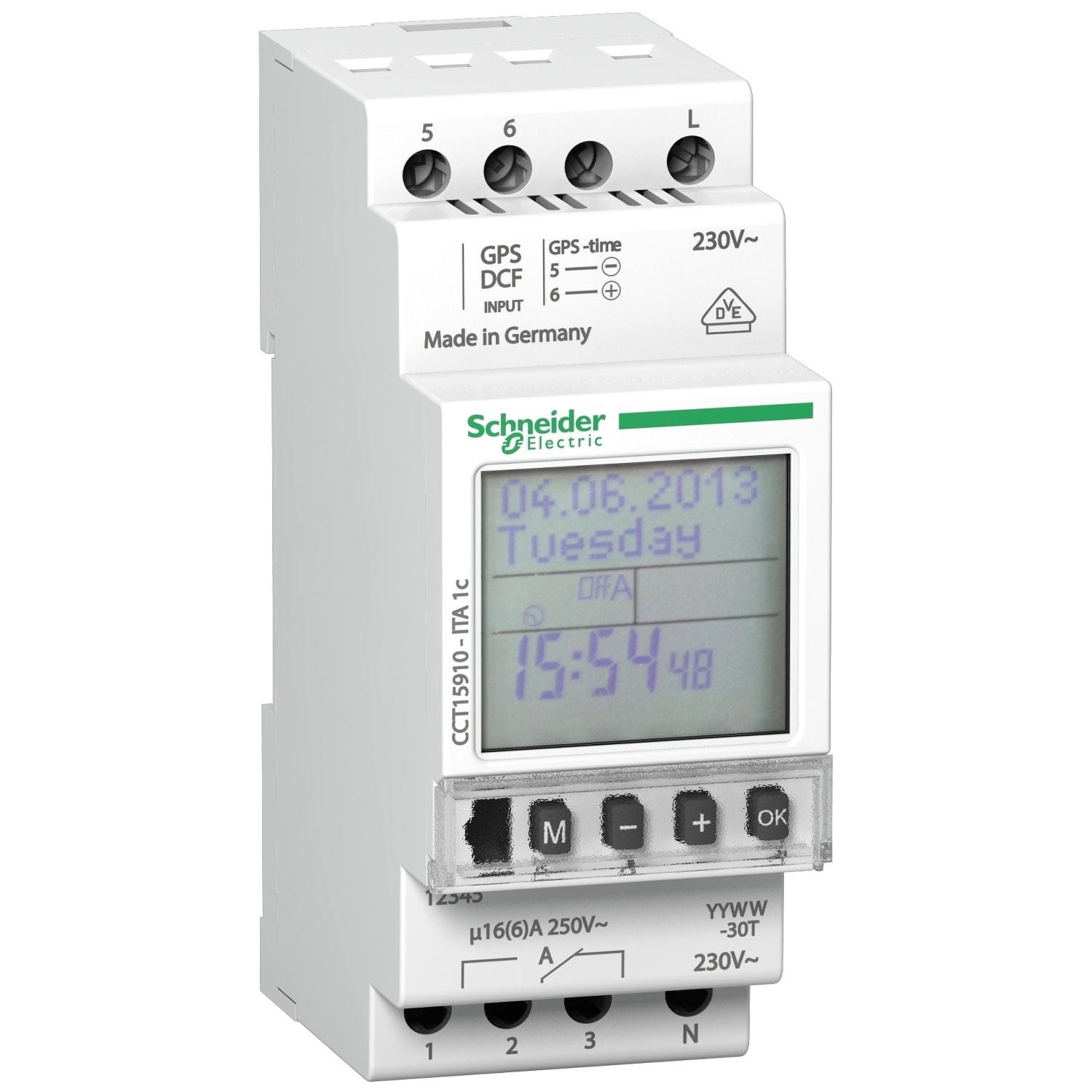 SCHNEIDER ELECTRIC SNRCCT15910 INT. MULTIFUNZIONE ITA 1 CAN.
