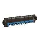 SCHNEIDER ELECTRIC - SNRACTFM1UF2LC6PSM Piastra con 6 bussole LC duplex colore blu per fibre monomodali OS1/OS2