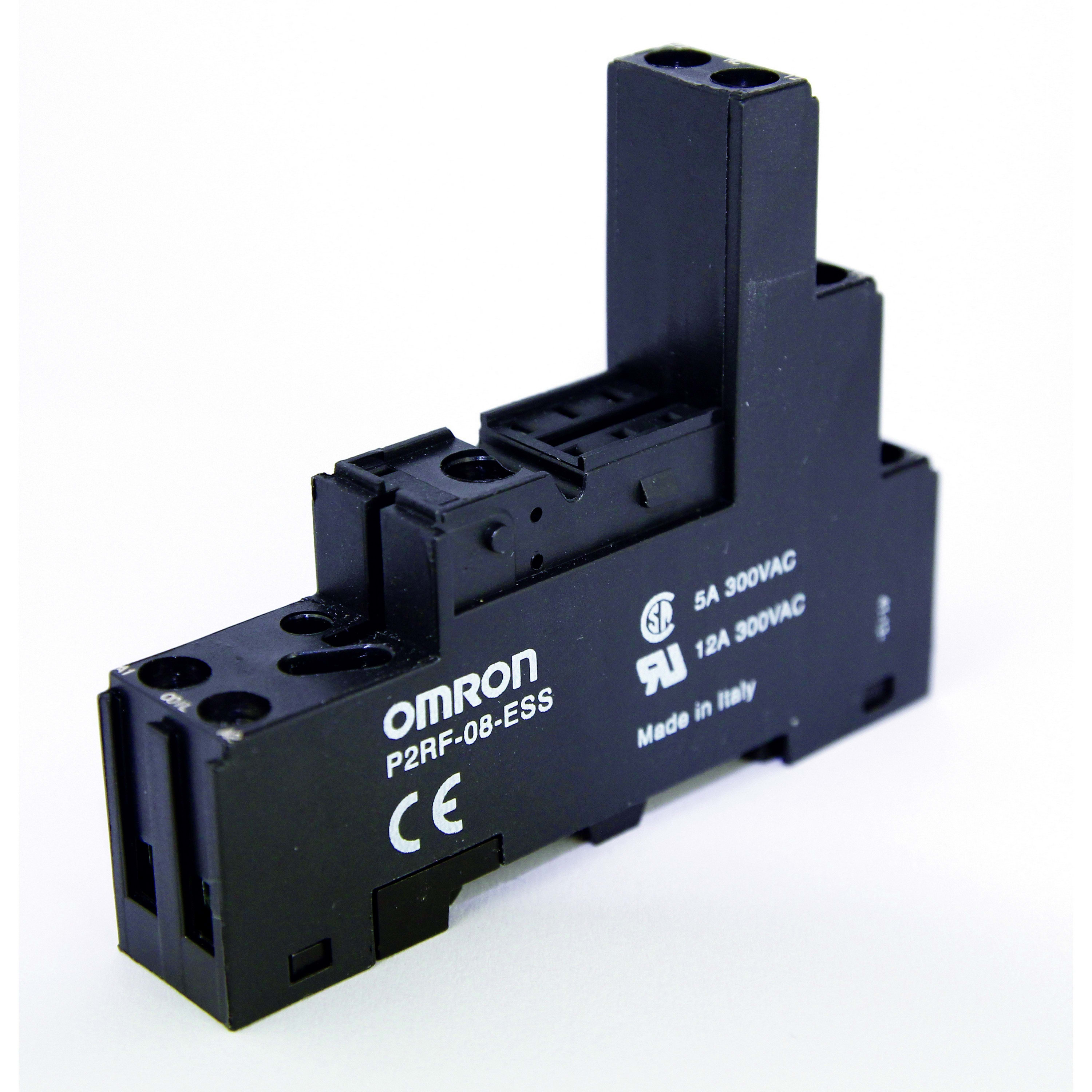 OMRON OMRP2RF08ESS ZOCCOLO P2RF,GUIDA DIN, VITE BUSSOLA G2R