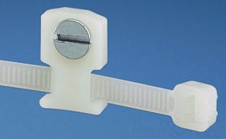 PANDUIT - PANLPMM-S5-C CBLETIEMNT,LOWPROF,5SCREW,PK100