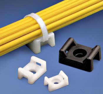 PANDUIT - PANTM2S6-M TIEMNT,.43IN,6SCREW,NYL,NAT,PK1000