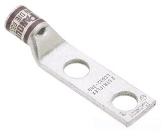 PANDUIT - PANLCDX6-14A-L CULUG,2HOLE,6AWG,1/4STUD,.63PKG50