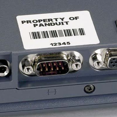 PANDUIT - PANC100X050YJC P1CASS,COMPLBL,ADHPES,1 WX.5 H,WH,EA