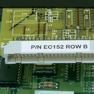 PANDUIT PANC100X038YJJ LASER/INK JET COMPONENT LABEL, 1.00 W X