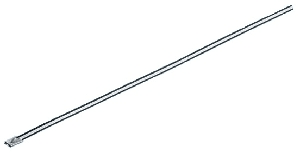PANDUIT - PANMLTC6H-LP316 FASC. ACCIAIO 316 NYLON6.6 NERO (7.9X521