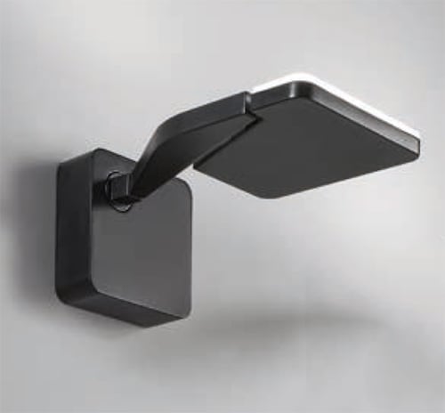 PANZERI CARLO PAZA07702.000.0409 JACKIE: PARETE NERO 3000K CRI90 STEP DIM