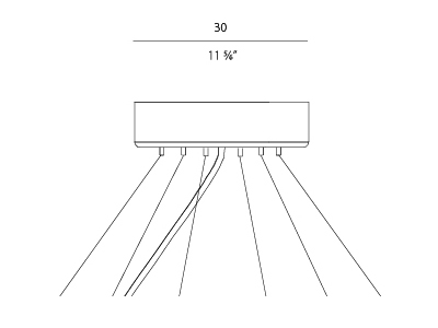 PANZERI CARLO - PAZM8121-6 GOLDEN RING ROSONE FOGLIA ORO 6 USCITE