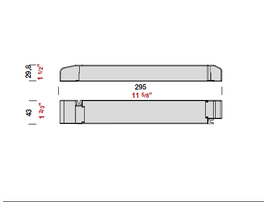 PANZERI CARLO - PAZXM100-24 DIM DRIVER DIM 100W 24V 220-240V