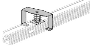 PANZERI CARLO - PAZXM2033-F ACC. FARFALLA DI FISSAGGIO REGOLABILE