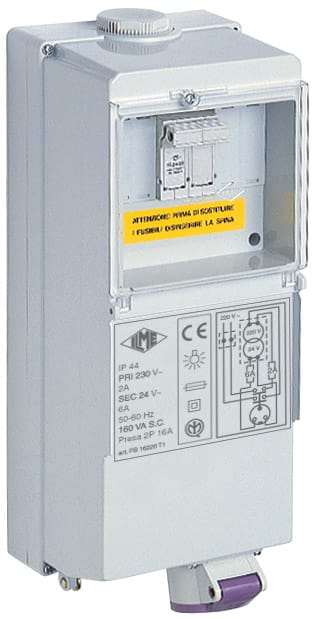 ILME - ILMPB 16220 T1 TRASF.220/24+1 PR.2P 16A