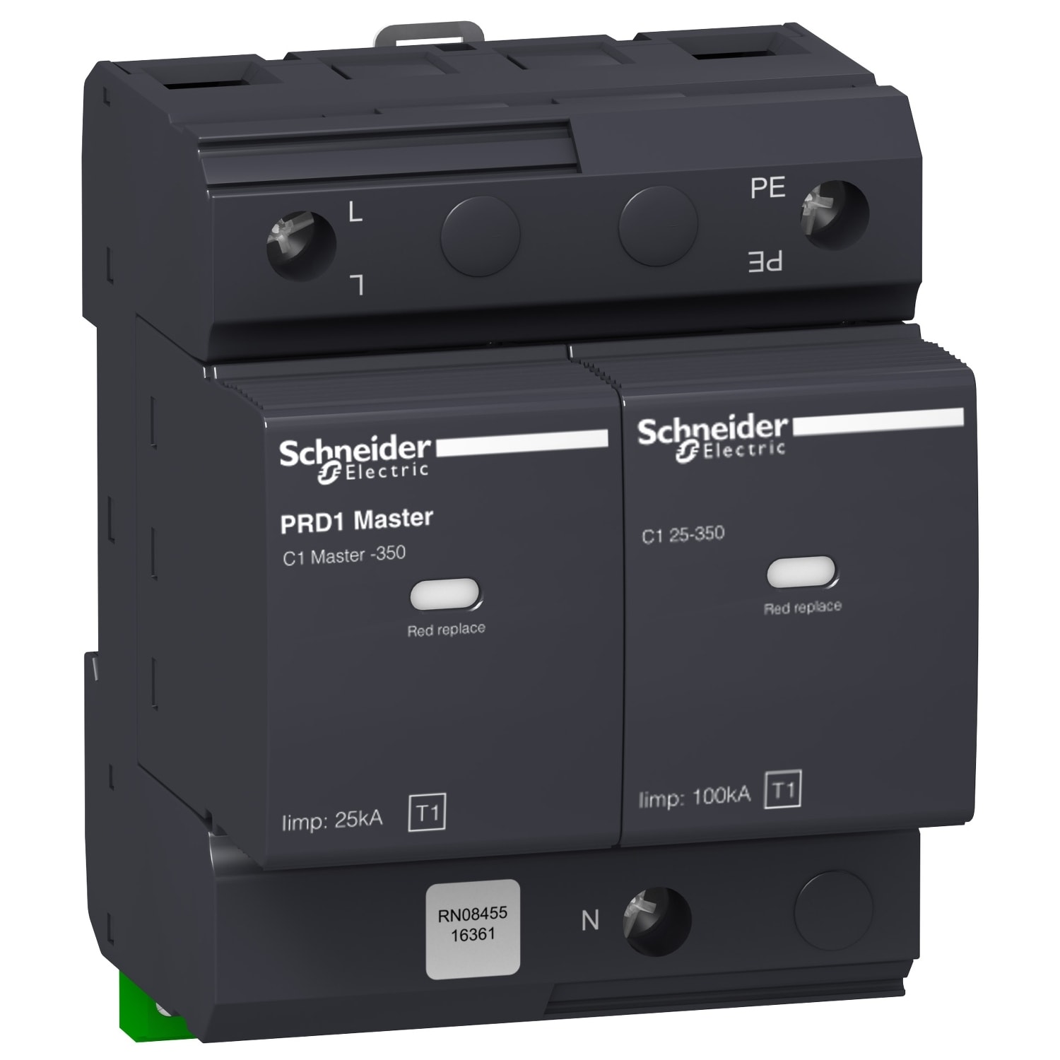 SCHNEIDER ELECTRIC SNR16361 PRD1 MASTER 1P+N RI. EST. TIPO 1