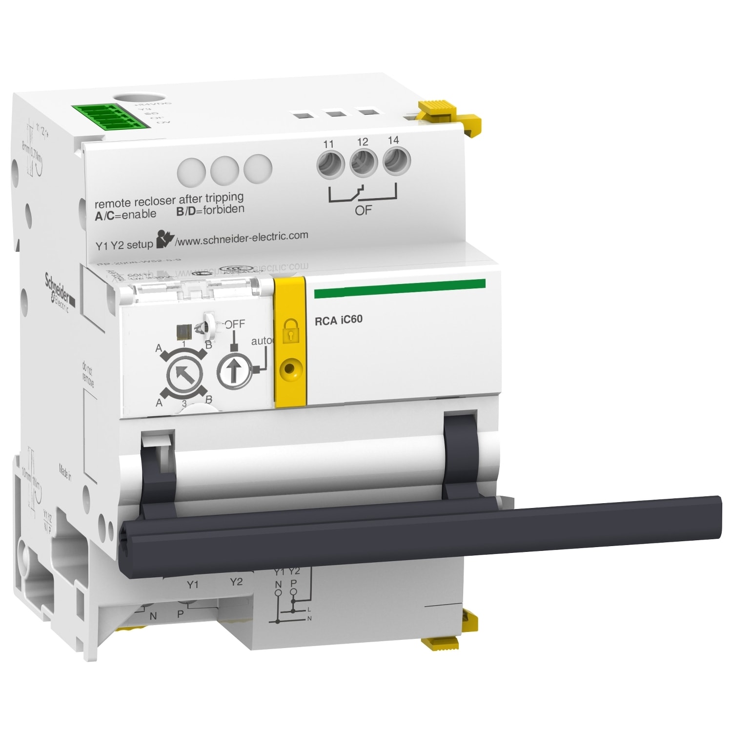 SCHNEIDER ELECTRIC SNRA9C70124 RCA 230 VCA PER INT. IC60 3-4P TI24