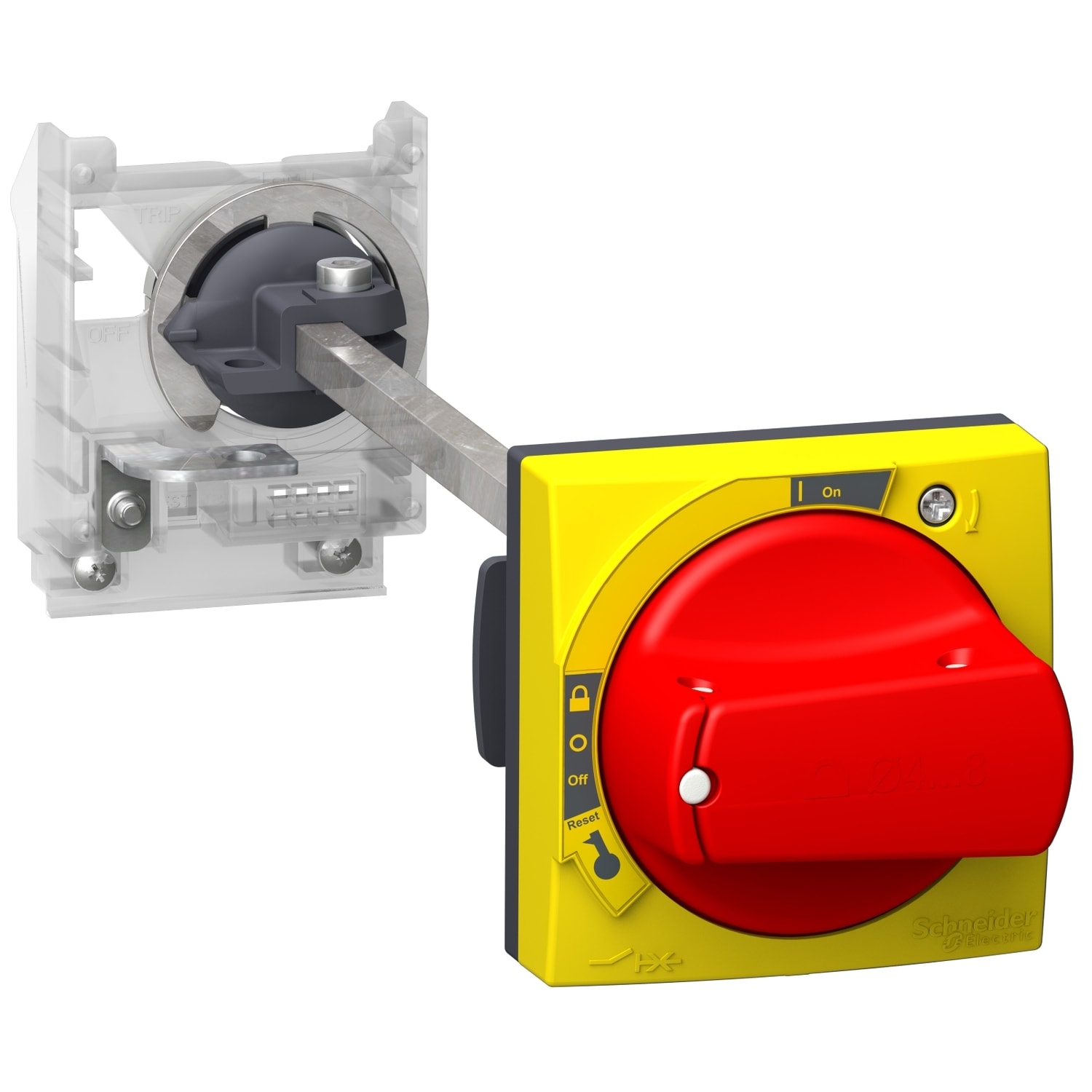 SCHNEIDER ELECTRIC - SNRGV2APN04 KIT IP65 PER GV2P MANOVRA ROSSA