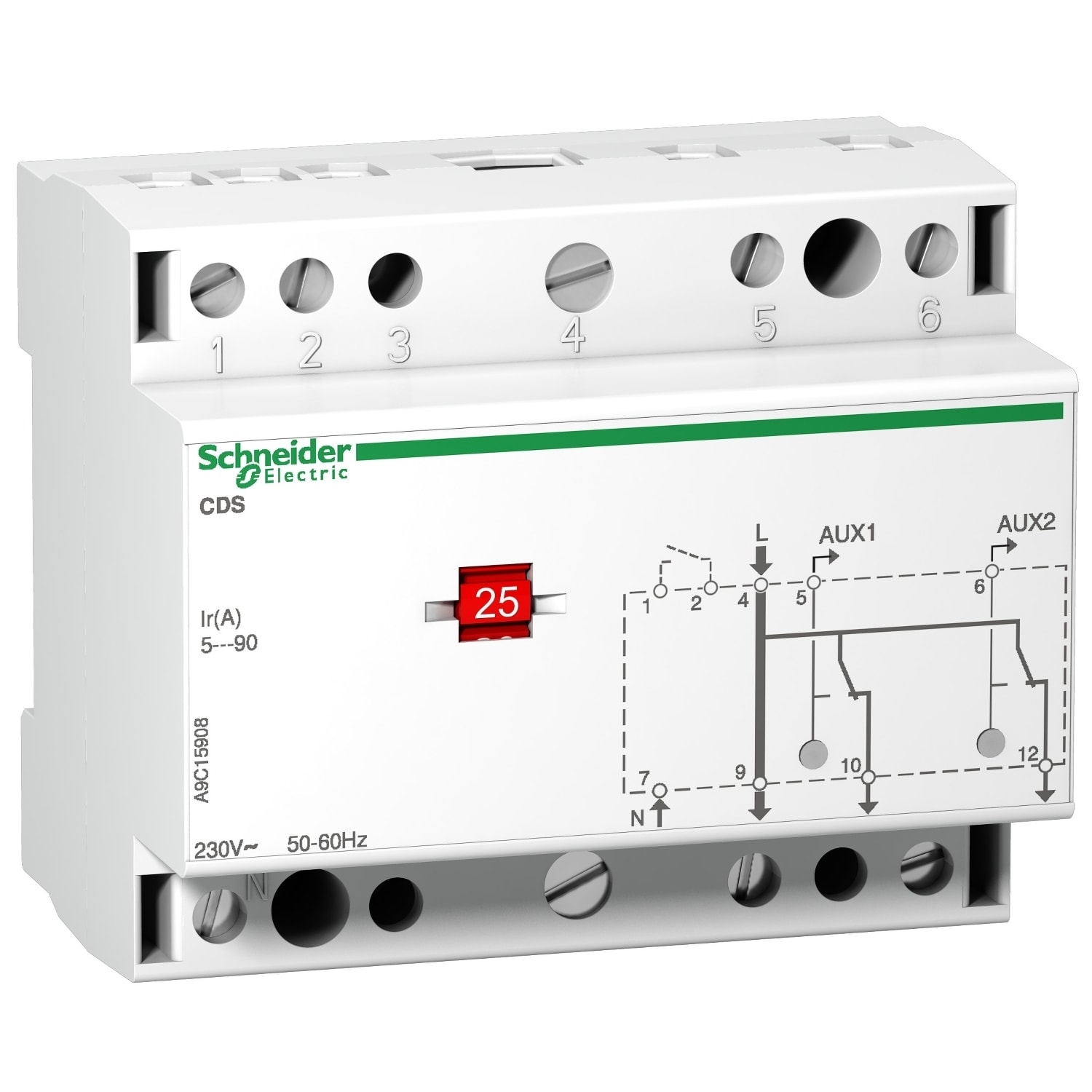 SCHNEIDER ELECTRIC - SNRA9C15908 CDS MONOFASE