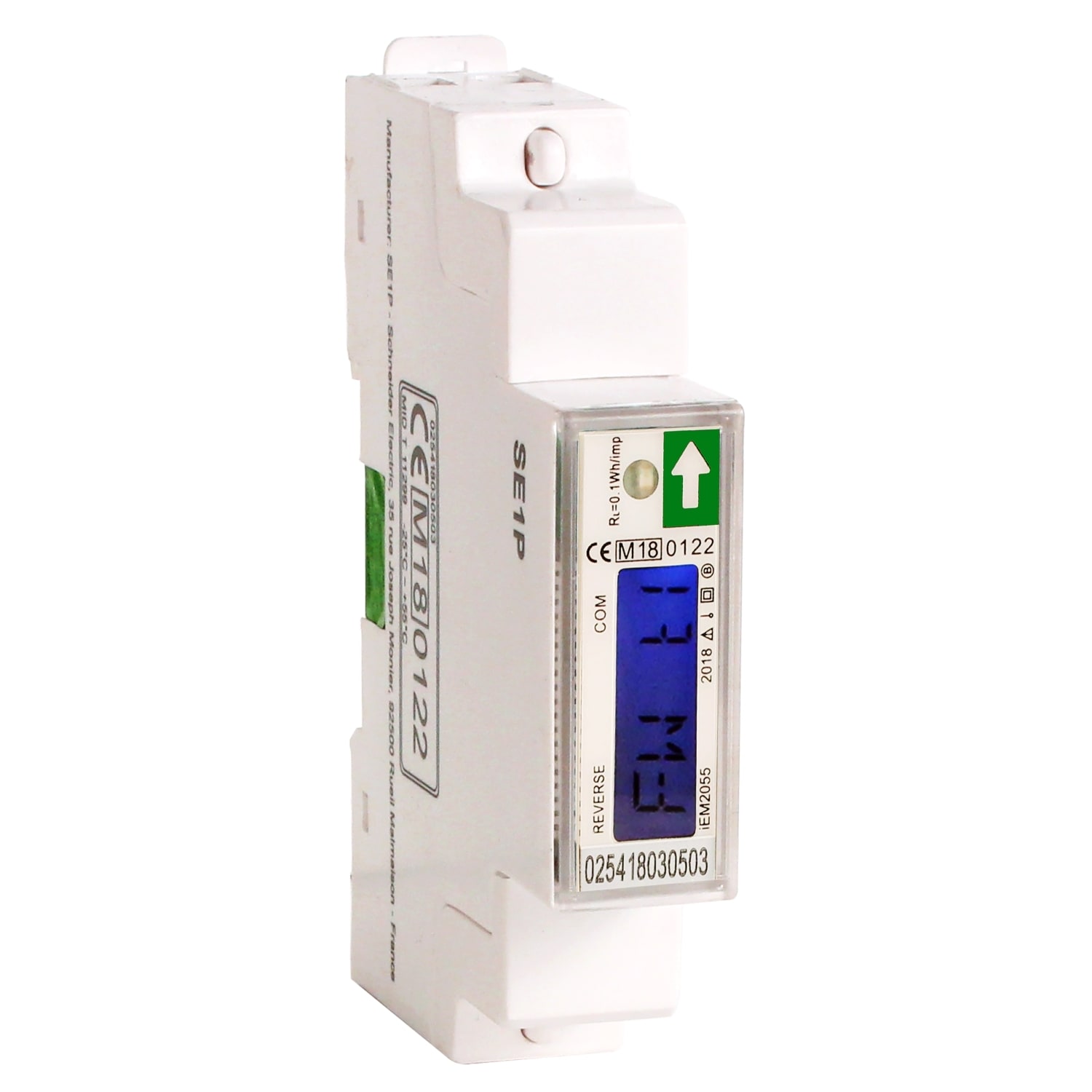 SCHNEIDER ELECTRIC - SNRA9MEM2055 iEM2055 1P+N-ins 45A-Modbus-1mod-MID